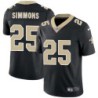 Jerry Simmons #25 Saints Authentic Black Jersey