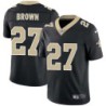 Ray Brown #27 Saints Authentic Black Jersey