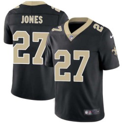 Reggie Jones #27 Saints Authentic Black Jersey