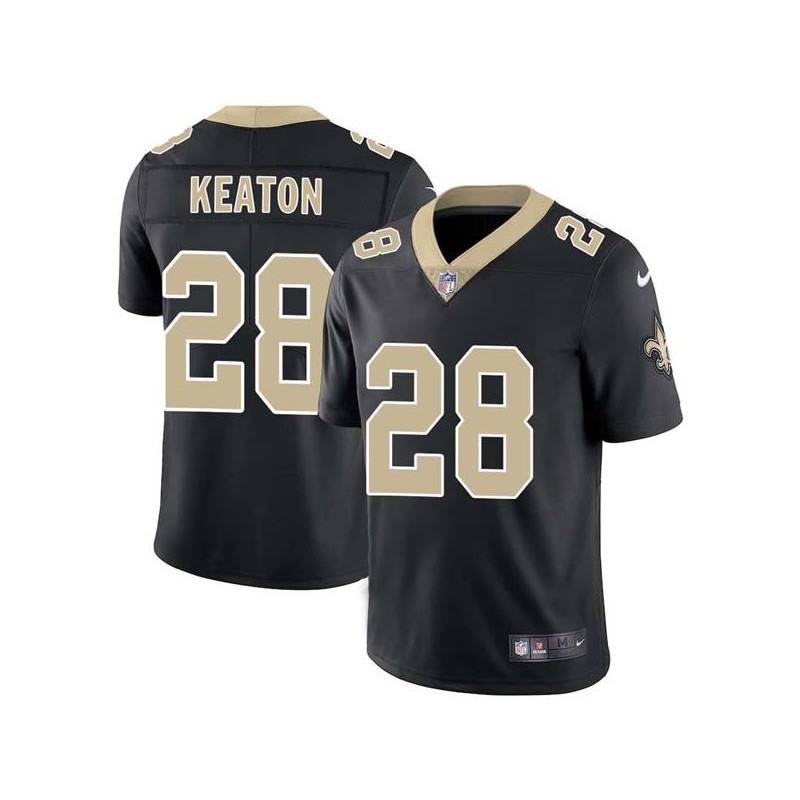 Curtis Keaton #28 Saints Authentic Black Jersey