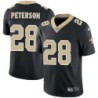 Adrian Peterson #28 Saints Authentic Black Jersey