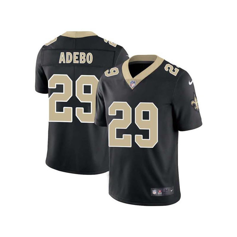 Paulson Adebo #29 Saints Authentic Black Jersey