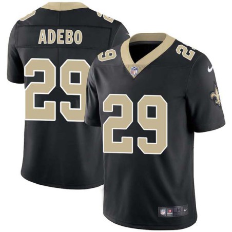 Paulson Adebo #29 Saints Authentic Black Jersey