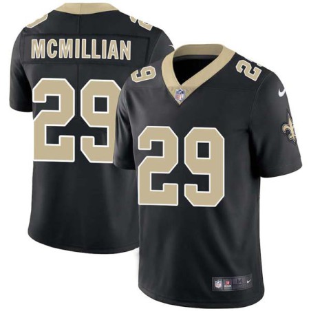 Mark McMillian #29 Saints Authentic Black Jersey