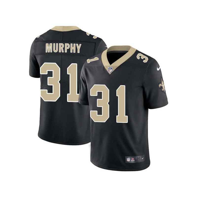 Jerome Murphy #31 Saints Authentic Black Jersey