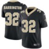 Tom Barrington #32 Saints Authentic Black Jersey