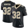 Earnest Hunter #32 Saints Authentic Black Jersey