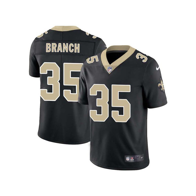 Jamaal Branch #35 Saints Authentic Black Jersey