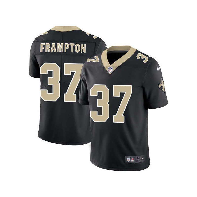 Eric Frampton #37 Saints Authentic Black Jersey