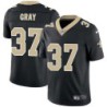 Mel Gray #37 Saints Authentic Black Jersey