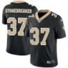 Steve Stonebreaker #37 Saints Authentic Black Jersey