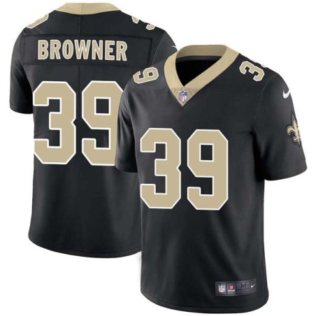 Brandon Browner #39 Saints Authentic Black Jersey