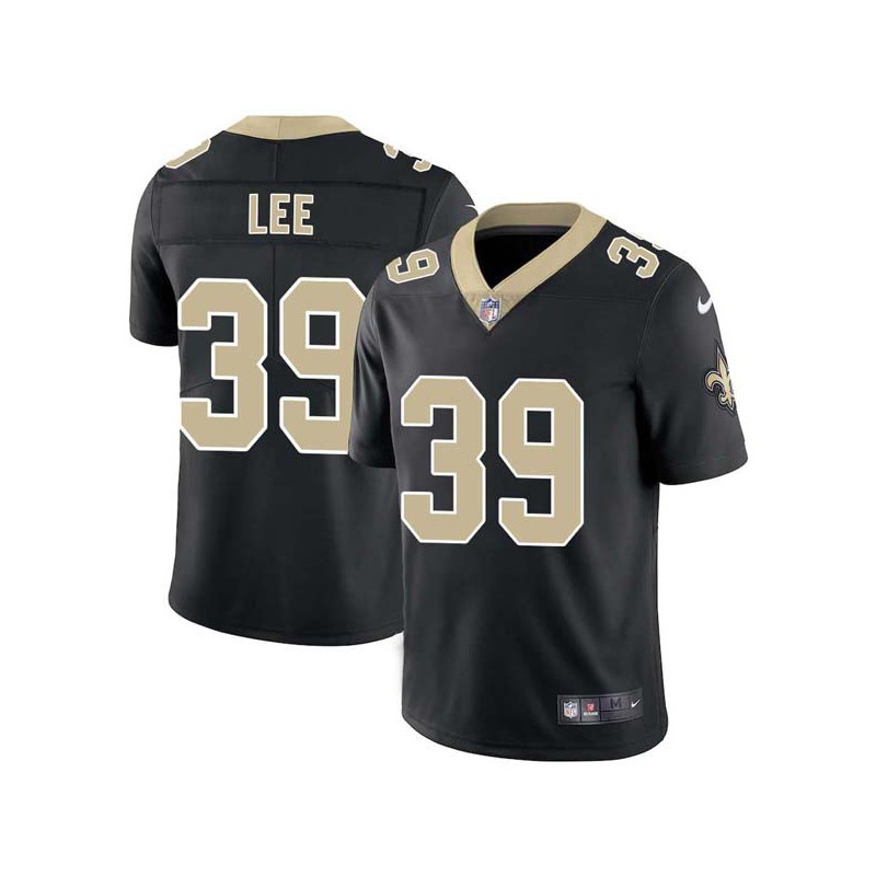 Carl Lee #39 Saints Authentic Black Jersey