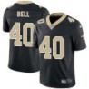 Mike Bell #40 Saints Authentic Black Jersey