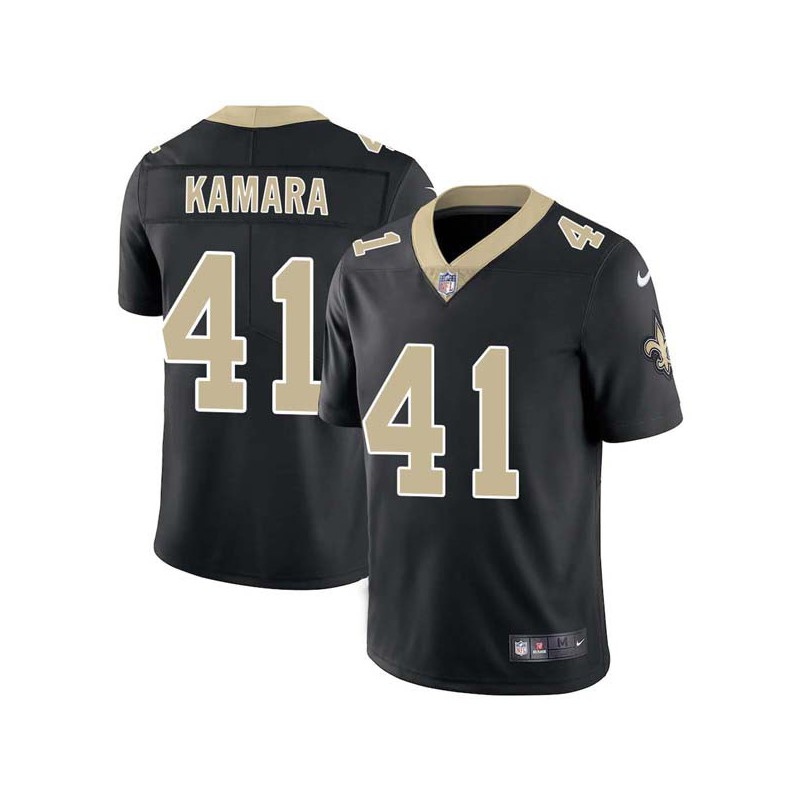 Alvin Kamara #41 Saints Authentic Black Jersey