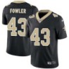 Bobby Fowler #43 Saints Authentic Black Jersey