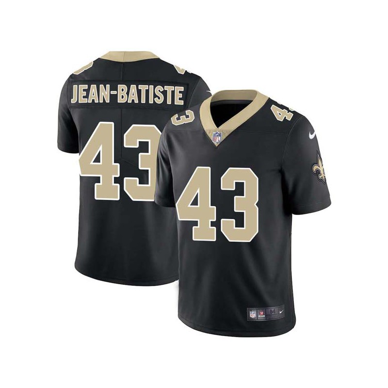 Garland Jean-Batiste #43 Saints Authentic Black Jersey