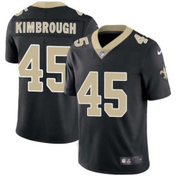 Elbert Kimbrough #45 Saints Authentic Black Jersey