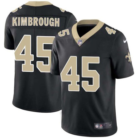 Elbert Kimbrough #45 Saints Authentic Black Jersey