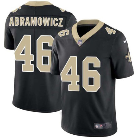 Danny Abramowicz #46 Saints Authentic Black Jersey