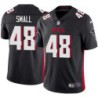 Falcons #48 Gerald Small Football Jersey -Black