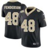 James Fenderson #48 Saints Authentic Black Jersey