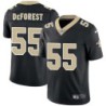 Joe DeForest #55 Saints Authentic Black Jersey