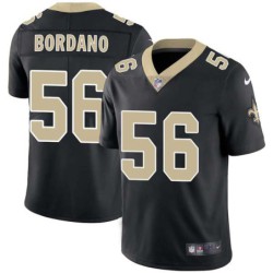 Chris Bordano #56 Saints Authentic Black Jersey