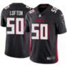 Falcons #50 Curtis Lofton Football Jersey -Black