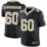 Carl Cunningham #60 Saints Authentic Black Jersey