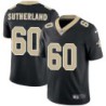 Doug Sutherland #60 Saints Authentic Black Jersey