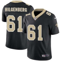 Joel Hilgenberg #61 Saints Authentic Black Jersey