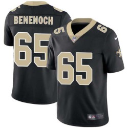 Caleb Benenoch #65 Saints Authentic Black Jersey