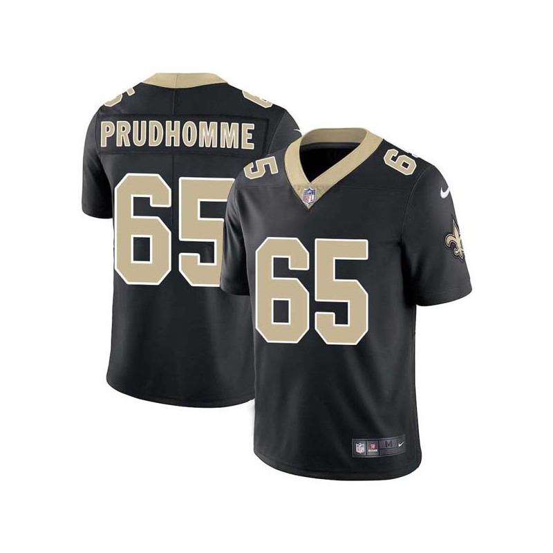 Remi Prudhomme #65 Saints Authentic Black Jersey