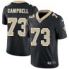 Joe Campbell #73 Saints Authentic Black Jersey