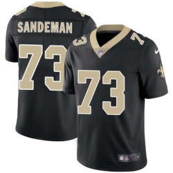 Bill Sandeman #73 Saints Authentic Black Jersey