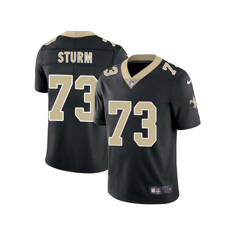 Jerry Sturm #73 Saints Authentic Black Jersey