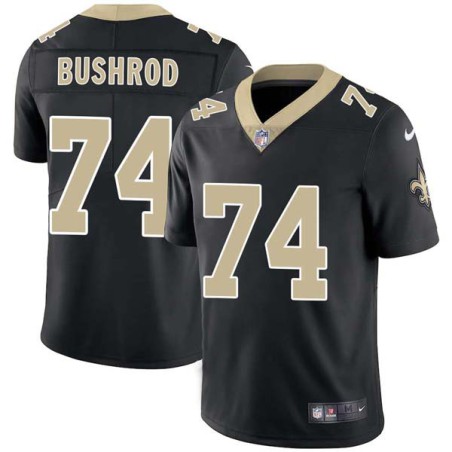 Jermon Bushrod #74 Saints Authentic Black Jersey