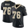 Keno Hills #76 Saints Authentic Black Jersey