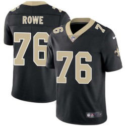 Dave Rowe #76 Saints Authentic Black Jersey
