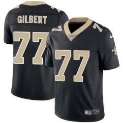 Daren Gilbert #77 Saints Authentic Black Jersey