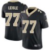 Rodney Leisle #77 Saints Authentic Black Jersey