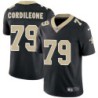 Lou Cordileone #79 Saints Authentic Black Jersey