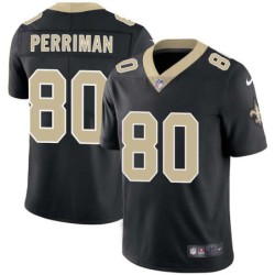 Brett Perriman #80 Saints Authentic Black Jersey