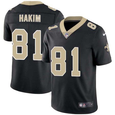 Az-Zahir Hakim #81 Saints Authentic Black Jersey