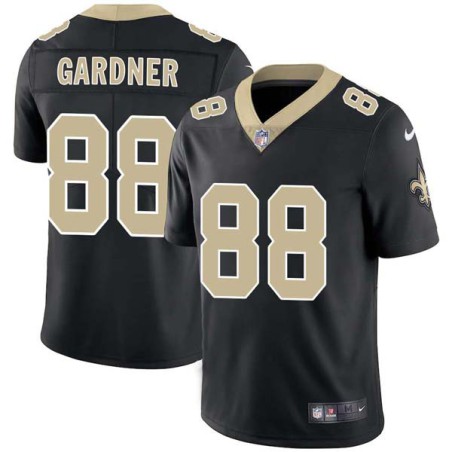 Talman Gardner #88 Saints Authentic Black Jersey