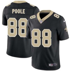 Nate Poole #88 Saints Authentic Black Jersey