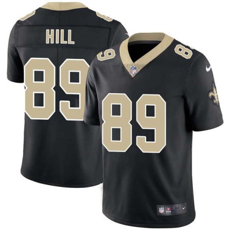 Josh Hill #89 Saints Authentic Black Jersey