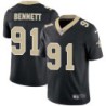 Monte Bennett #91 Saints Authentic Black Jersey