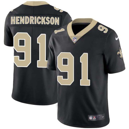 Trey Hendrickson #91 Saints Authentic Black Jersey